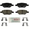Bosch Blue Disc Brak Disc Brake Pads, Be1033H BE1033H - alternate 2